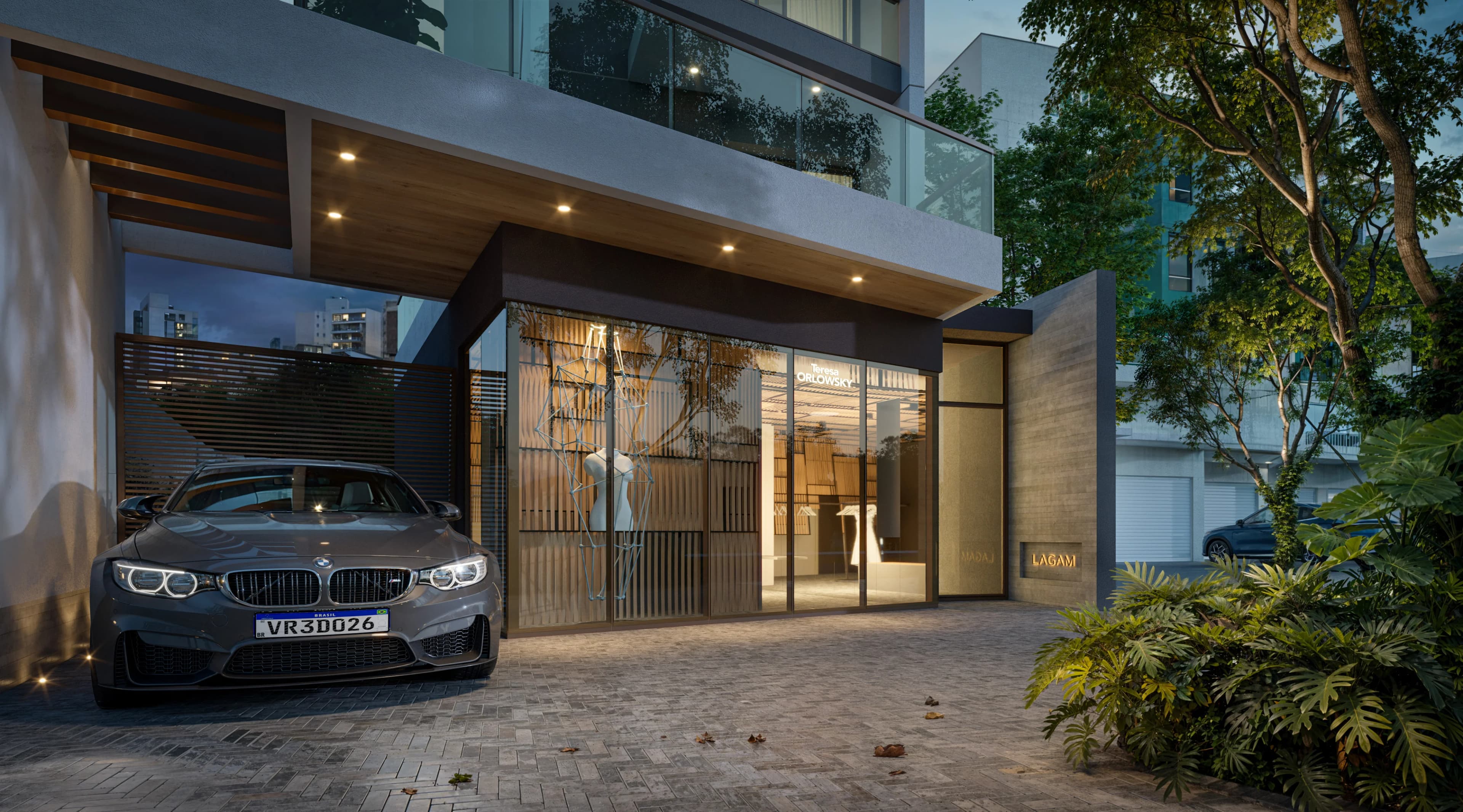 Fachada do Flow Studio