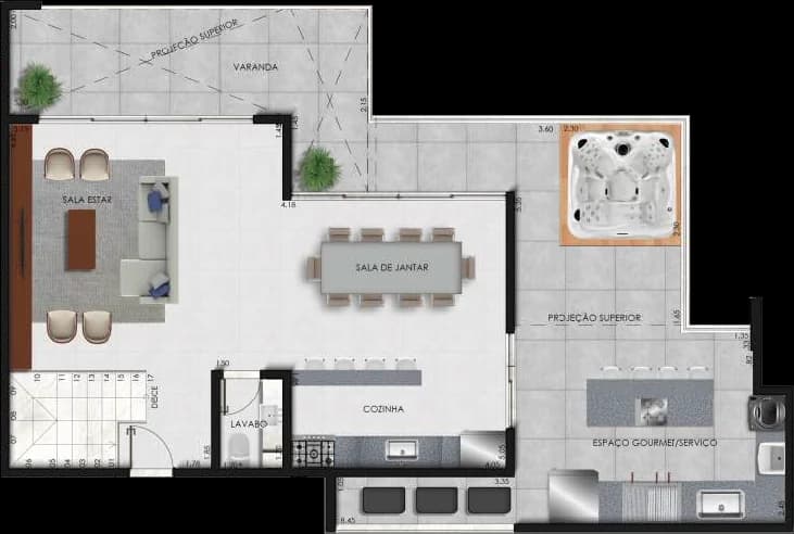 Planta Cobertura FUNDOS