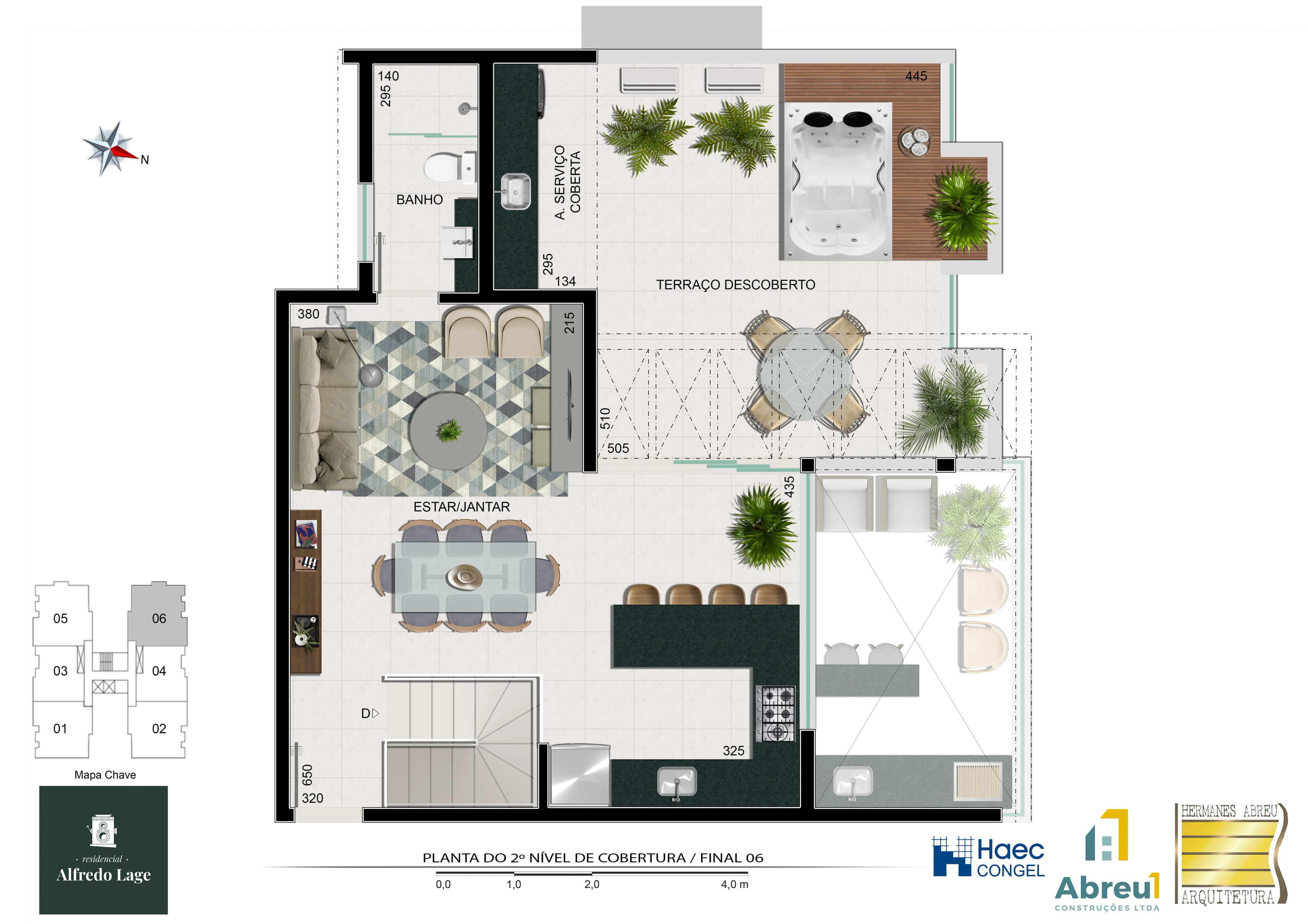 COBERTURA 2º PAV - COLUNA 06