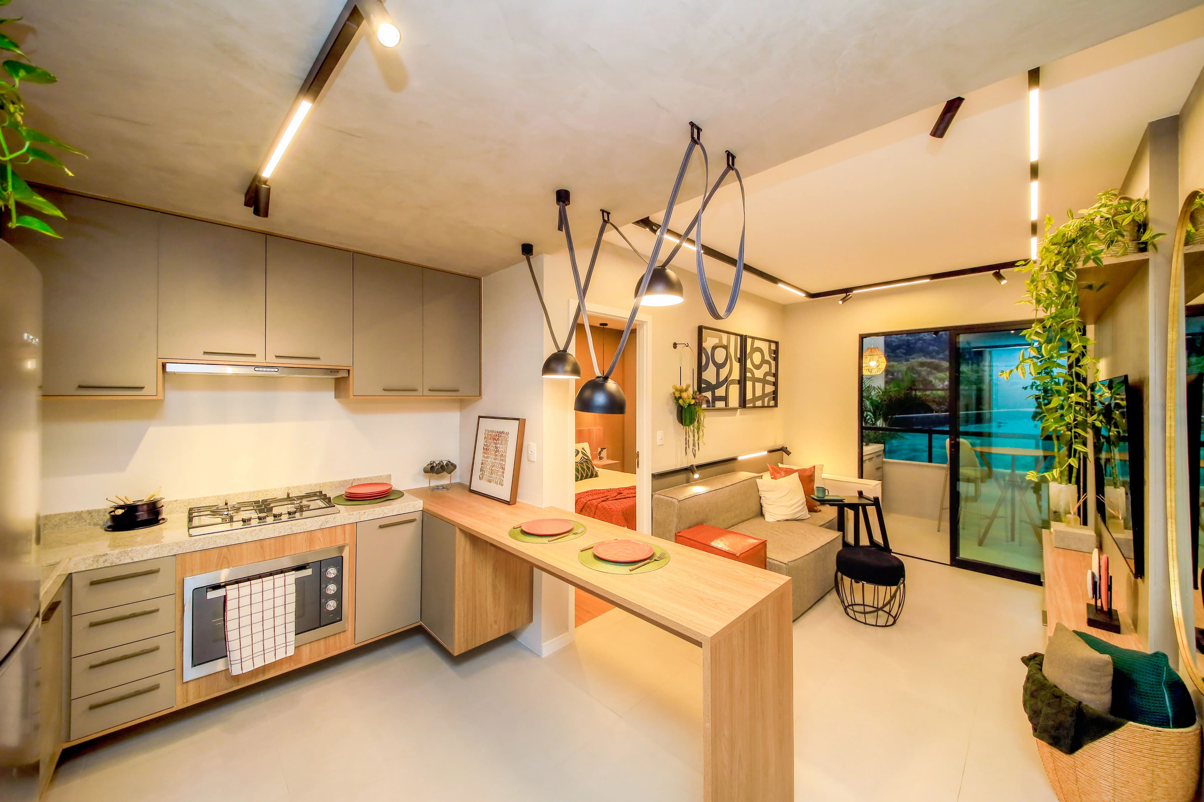 Apartamento decorado