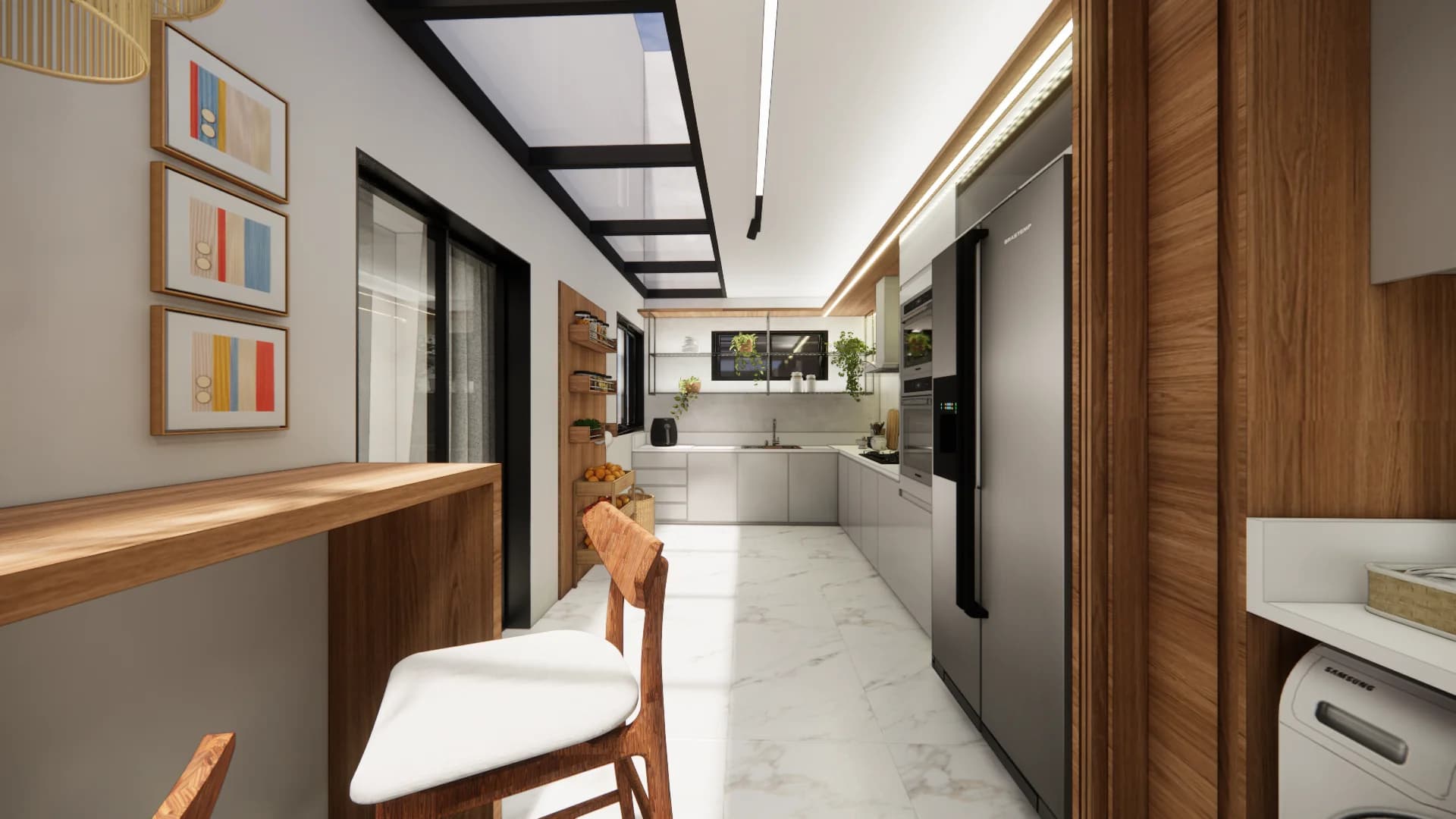 Projeto interior - garden