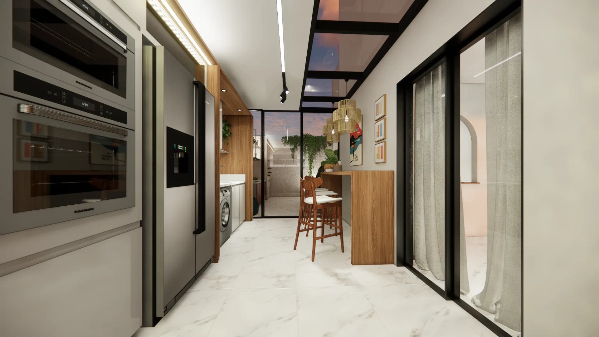 Projeto interior - garden