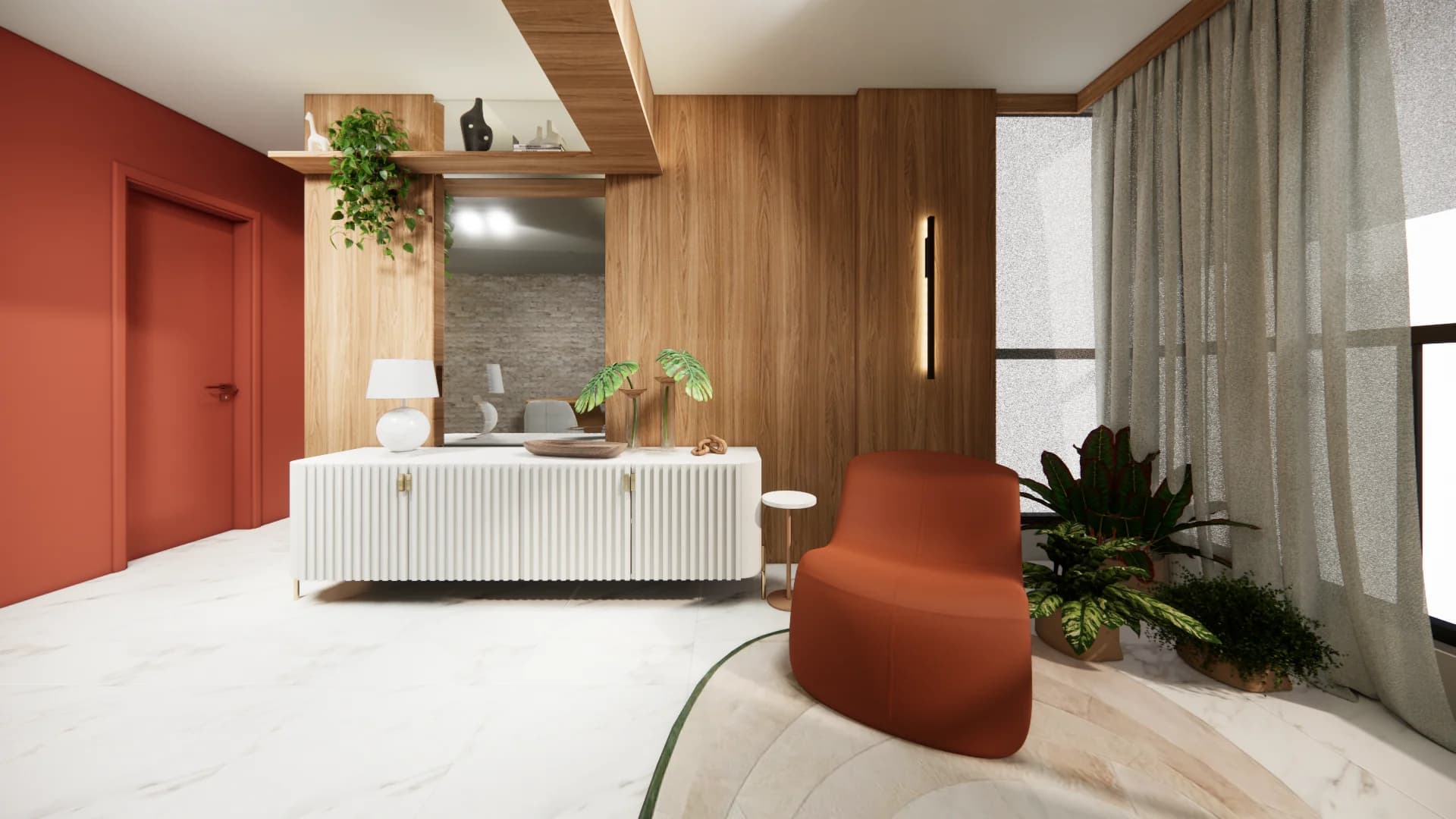 Projeto interior - garden