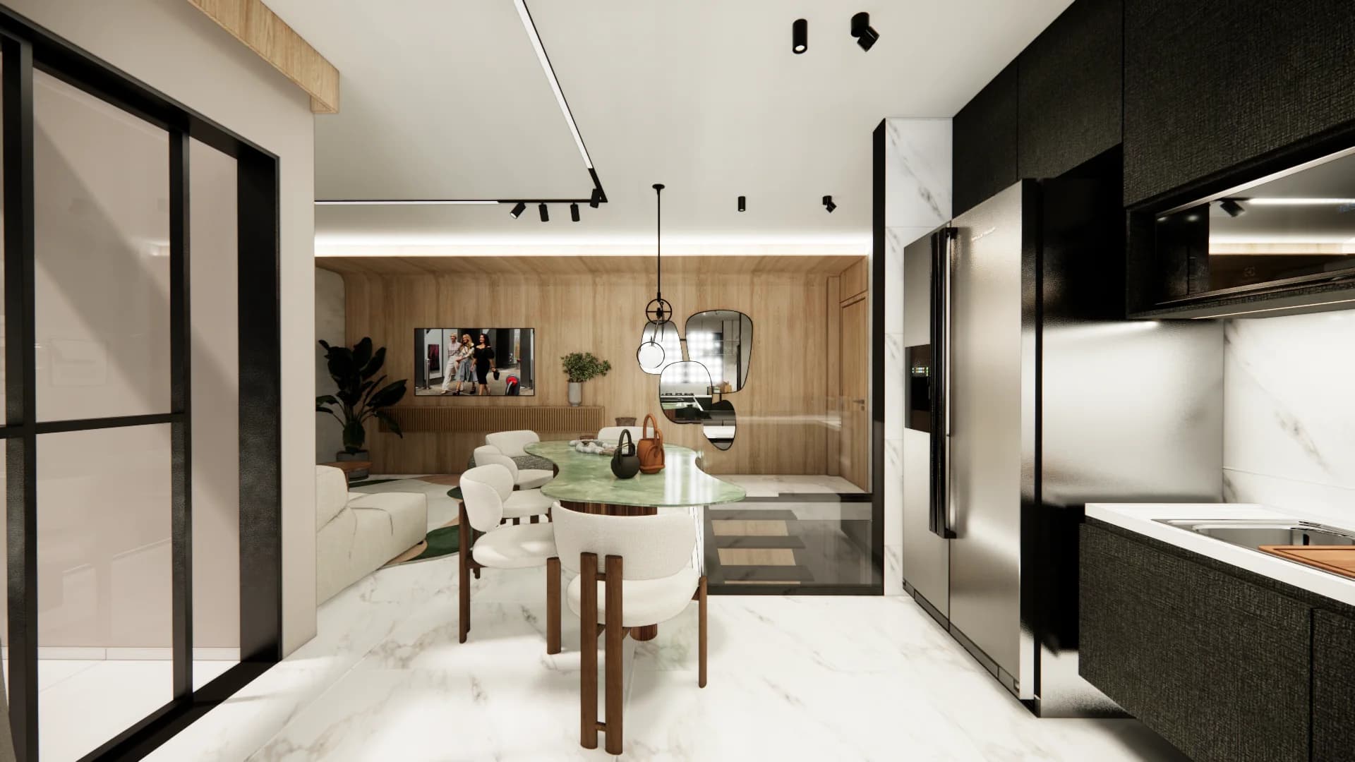 Projeto interior - cobertura