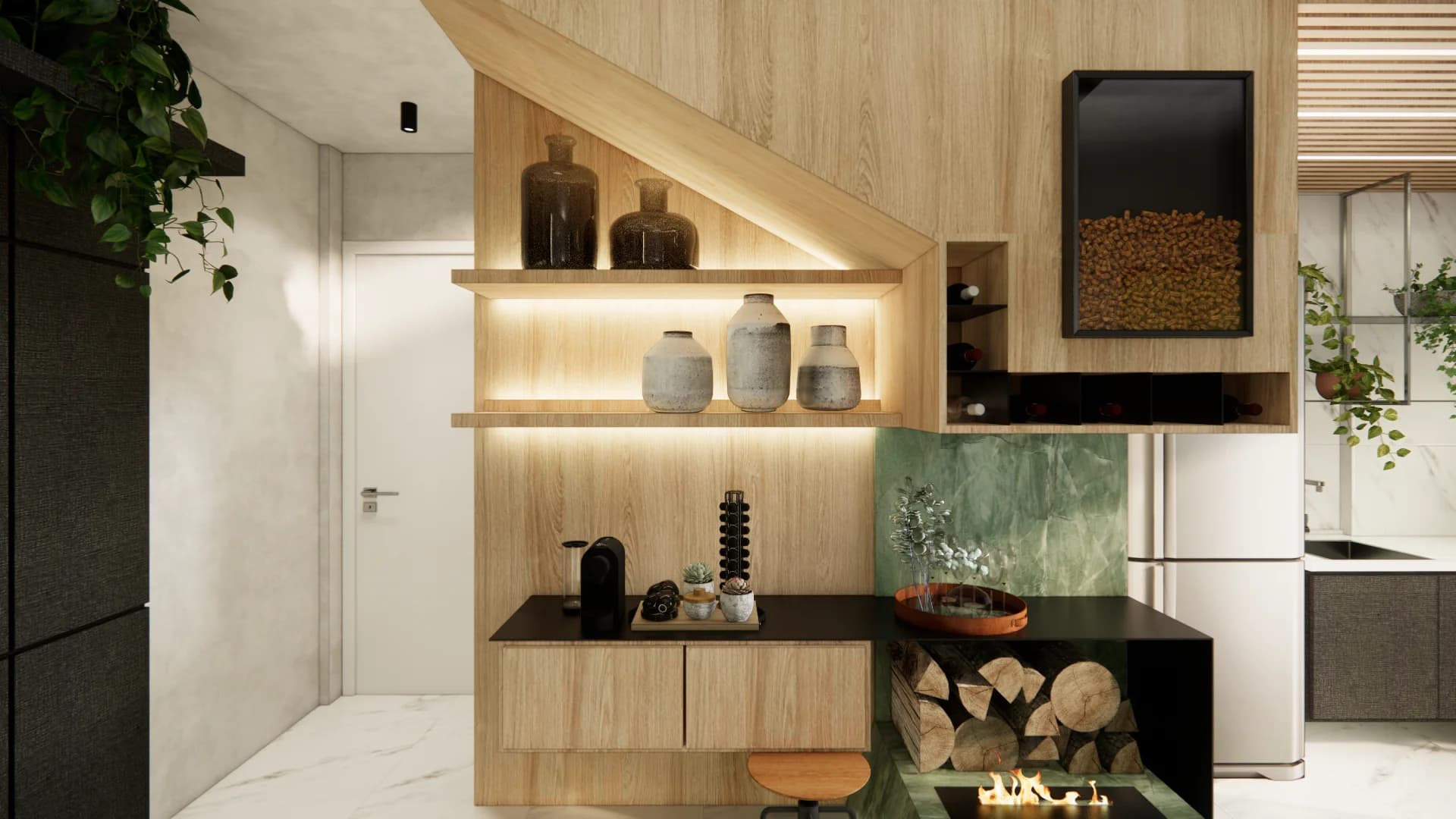 Projeto interior - cobertura